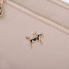Nas Bag Kadın Çapraz ve Clutch Çanta Bilek ve Çapraz Askılı (24x15 cm) Kum Victoria 