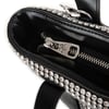 Nas Bag Kadın Çapraz ve El Çantası Black Silver Diamond Siyah Taşlı Çanta