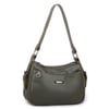 Nas Bag Kadın Çapraz ve Omuz Çanta  (27x19 cm) Haki Victoria 