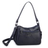 Nas Bag Kadın Çapraz ve Omuz Çanta  (27x19 cm) Lacivert Victoria 