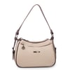 Nas Bag Kadın Çapraz ve Omuz Çanta  (27x19 cm) Kum Kahve Victoria 