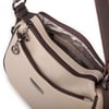 Nas Bag Kadın Çapraz ve Omuz Çanta  (27x19 cm) Kum Kahve Victoria 