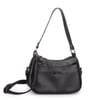 Nas Bag Kadın Çapraz ve Omuz Çanta  (27x19 cm) Siyah Victoria 
