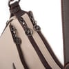 Nas Bag Kadın Çapraz ve Omuz Çanta  (27x19 cm) Kum Kahve Victoria 