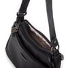 Nas Bag Kadın Çapraz ve Omuz Çanta  (27x19 cm) Siyah Victoria 