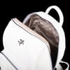 Nas Bag Kadın Çok Cepli Sırt Çantası (en :30cm x boy:34) Beyaz Victoria