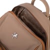 Nas Bag Kadın Çok Cepli Sırt Çantası (en :30cm x boy:34) Vizon Taba Buzzy