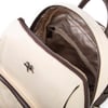 Nas Bag Kadın Çok Cepli Sırt Çantası (en :30cm x boy:34) Krem Kahve