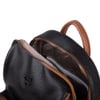 Nas Bag Kadın Çok Cepli Sırt Çantası (en :30cm x boy:34) Siyah Taba Victoria