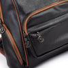 Nas Bag Kadın Çok Cepli Sırt Çantası (en :30cm x boy:34) Siyah Taba Victoria