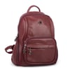Nas Bag Kadın Çok Cepli Sırt Çantası (en :30cm x boy:34) Bordo Victoria