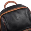 Nas Bag Kadın Çok Cepli Sırt Çantası (en :30cm x boy:34) Siyah Taba Victoria