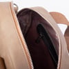 Nas Bag Kadın Çok Gözlü Dönüştürülebilir El Omuz ve Sırt Çantası Vizon Taba King ( en : 28 cm; boy :25c m)
