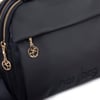 Nas Bag Kadın Çok Gözlü El Omuz ve Çapraz Çantası ( 25x20 cm) Siyah Buzzy