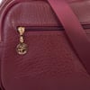 Nas Bag Kadın Çok Gözlü El Omuz ve Çapraz Çantası ( 25x20 cm) Bordo Victoria