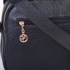 Nas Bag Kadın Çok Gözlü El Omuz ve Çapraz Çantası ( 25x20 cm) Siyah Victoria