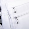 Nas Bag Kadın Çok Gözlü Geniş İç Hacimli Su Geçirmez Sırt Çantası Beyaz
