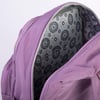 Nas Bag Kadın Çok Gözlü Hafif Su Geçirmez Unisex  (water proof) Çanta Mor
