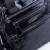 Nas Bag Kadın Çok Gözlü Hafif Su İtici Özellikte El ve Çapraz Çanta Siyah Krşk Rugan 