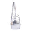 Nas Bag Kadın Crossbody Bag Bel ve Body Bag Gümüş  Victoria
