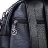 Nas Bag Kadın Dönüştürülebilir Sırt ve Omuz Çantası Şık Geniş Fermuarlı Çanta (24x31x14 cm) Siyah Victoria