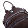 Nas Bag Kadın Dönüştürülebilir Sırt ve Omuz Çantası Şık Geniş Fermuarlı Çanta (24x31x14 cm) Kahve Victoria