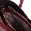 Nas Bag Kadın El ve Omuz Çantası Premium Seri Bordo Victoria