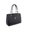 Nas Bag Kadın El ve Omuz  Çantası Siyah Kuzu (en:23 cm x boy :36 cm)