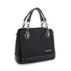 Nas Bag Kadın El ve Omuz Çantası Siyah Cosmos (en:28 cm ; boy:21 cm )