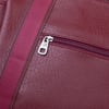 Nas Bag Kadın Extra Büyük Omuz Çantası ve Spor Çantası ( 46x36 cm ) Bordo Victoria