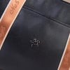 Nas Bag Kadın Extra Büyük Omuz Çantası ve Spor Çantası ( 46x36 cm ) Siyah Kum Taba Lopez