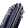 Nas Bag Kadın Günlük Sade Şık Çok Gözlü Çapraz Çanta (23x14 cm) Lacivert Lopez