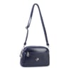 Nas Bag Kadın Günlük Sade Şık Çok Gözlü Çapraz Çanta (23x14 cm) Lacivert Victoria