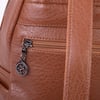 Nas Bag Kadın Kapaklı Sırt Çantası Taba Victoria