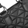 Nas Bag Kadın Kapitone  Büyük Boy Omuz Çantası ( 34x33x9 cm) Siyah  Kapitone 