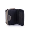 Nas Bag Kadın Kartlık Kağıt ve Demir Para ile Fotoğraflıklı Çok Fonksiyonlu Midi Boy Cüzdan Gri Nero (en:11 cm boy: 8 cm )