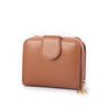Nas Bag Kadın Kartlık Kağıt ve Demir Para ile Fotoğraflıklı Çok Fonksiyonlu Midi Boy Cüzdan  Taba Nero (en:11 cm boy: 8 cm )