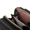 Nas Bag Kadın Kartlık Kağıt ve Demir Para ile Fotoğraflıklı Çok Fonksiyonlu Midi Boy Cüzdan Siyah Dona (en:11 cm boy: 8 cm )