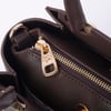 Nas Bag Kadın Midiboy Şık Üç Bölmeli  El ve Çapraz Çanta  Kahve Liza (23x17 cm)
