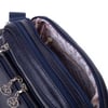 Nas Bag Kadın Mini Çok Gözlü Spor Şık Çanta ( en :25 cm , boy: 16 cm ) Lacivert Victoria