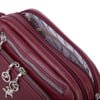 Nas Bag Kadın Mini Çok Gözlü Spor Şık Çanta ( en :25 cm , boy: 16 cm ) Bordo Victoria