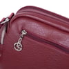Nas Bag Kadın Mini Çok Gözlü Spor Şık Çanta ( en :25 cm , boy: 16 cm ) Bordo Victoria
