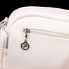 Nas Bag Kadın Mini Çok Gözlü Spor Şık Çanta ( en :25 cm , boy: 16 cm ) Krem  Victoria