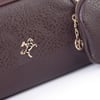 Nas Bag Kadın Mini Cüzdanlı Omuz ve Çapraz Çanta Kahve Victoria