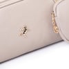 Nas Bag Kadın Mini Cüzdanlı Omuz ve Çapraz Çanta Kum Victoria