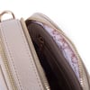 Nas Bag Kadın Mini Cüzdanlı Omuz ve Çapraz Çanta Kum Victoria