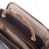 Nas Bag Kadın Mini El ve Çapraz Çanta Kahverengi (en :18 cm  boy:10 cm) 