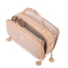 Nas Bag Kadın Mini El ve Çapraz Çanta Ten  (en :18 cm  boy:10 cm) 