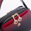 Nas Bag Kadın Mini El ve Çapraz Çanta Bordo Dumanlı (en:20 boy :15)