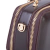 Nas Bag Kadın Mini El ve Çapraz Çanta Kahverengi (en :18 cm  boy:10 cm) 